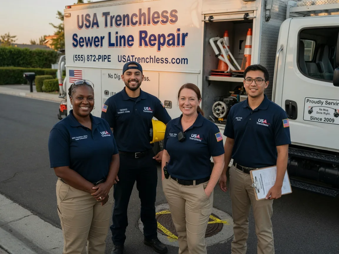 Sewer Line Repair company in Roanoke, LA